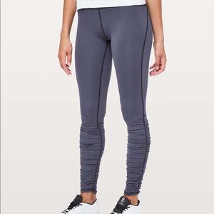 Lululemon Ruched Leggings.